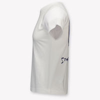 Stone Island Kids Boys T-Shirt In White