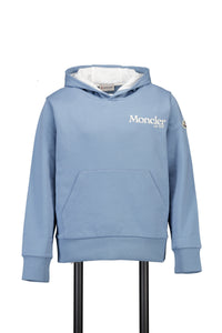 Moncler Kids Boys Sweater In Light Blue