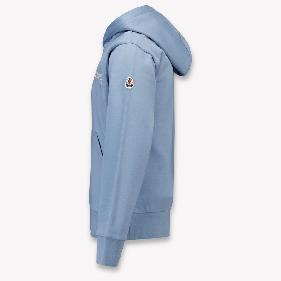 Moncler Kinder Jongens Trui In Licht Blauw