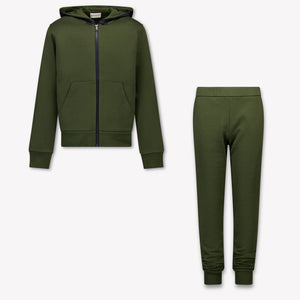 Moncler Kids Boys Jogging suit In Army
