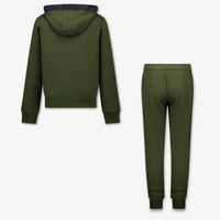 Moncler Kids Boys Jogging suit In Army