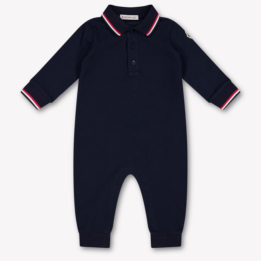 Moncler Baby Boys Romper in Navy