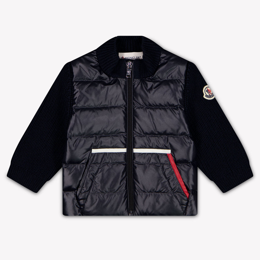 Moncler Baby Boys Cardigan in Navy