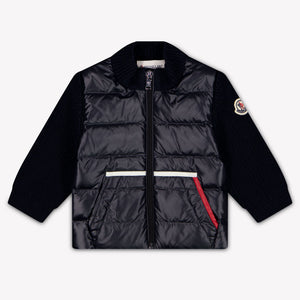 Moncler Baby Boys Cardigan In Navy