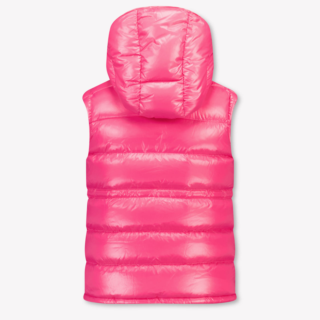 Moncler Ania Kids Girls Bodywarmer In Fuchsia
