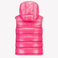 Moncler Ania Kids Girls Bodywarmer In Fuchsia