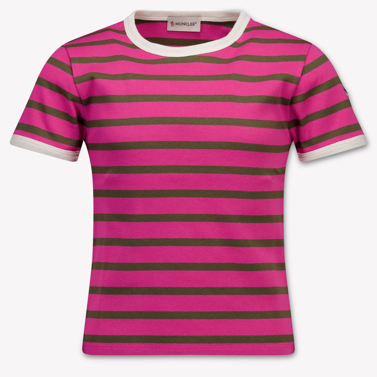 Moncler Kids Girls T-Shirt In Fuchsia
