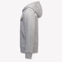 Moncler Kids Boys Sweater In Gray