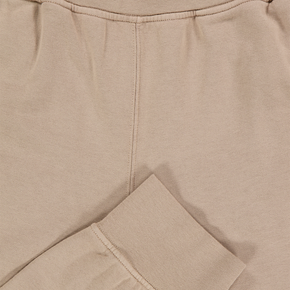 Stone Island Kinder Jongens Broek In Licht Bruin