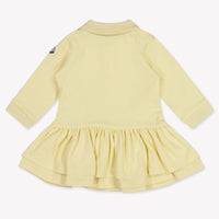 Moncler Baby Girls Dress In Yellow