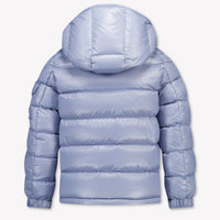 Moncler New Maya Kinder Jongens Winterjas In Licht Blauw