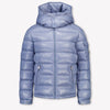 Moncler New Mayan Kids Boys Jackets In Light Blue