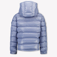Moncler New Mayan Kids Boys Jackets In Light Blue