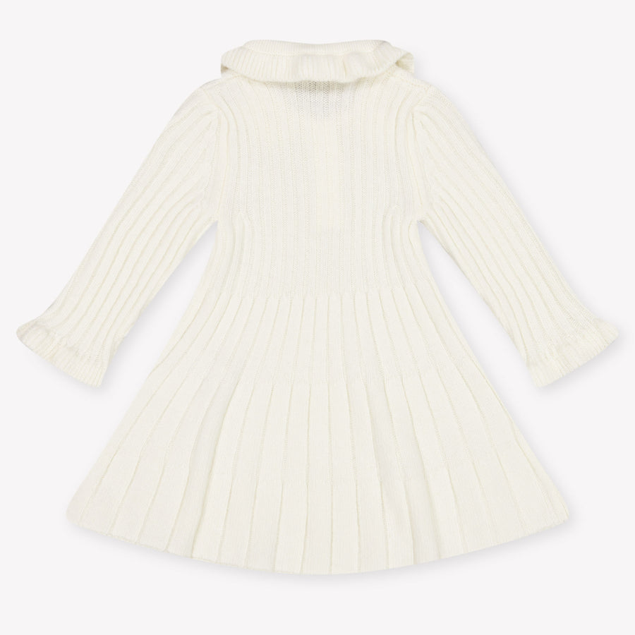 Moncler Baby Meisjes Jurk In Off White