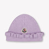 Moncler Baby Girls Hat In Lilac
