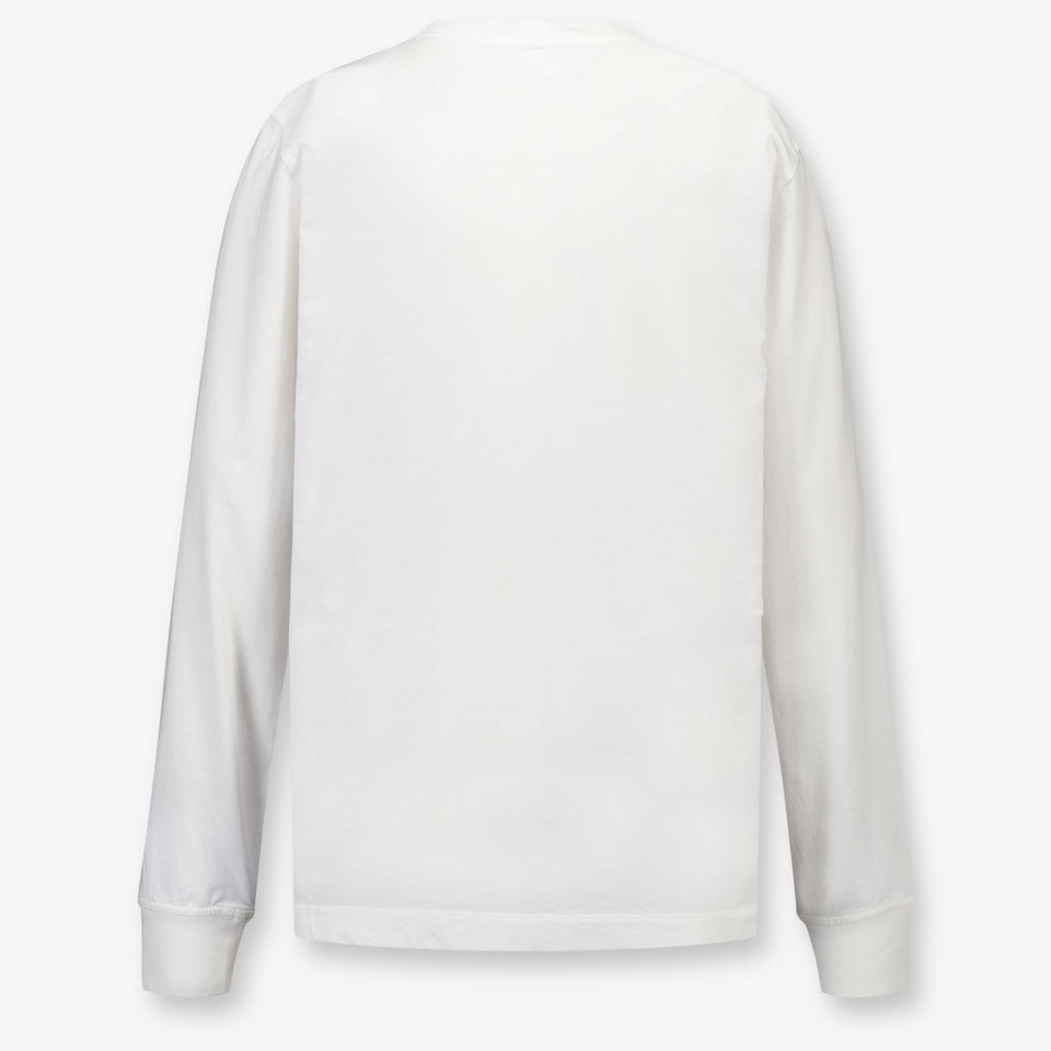 Stone Island Kids Boys T-Shirt In White