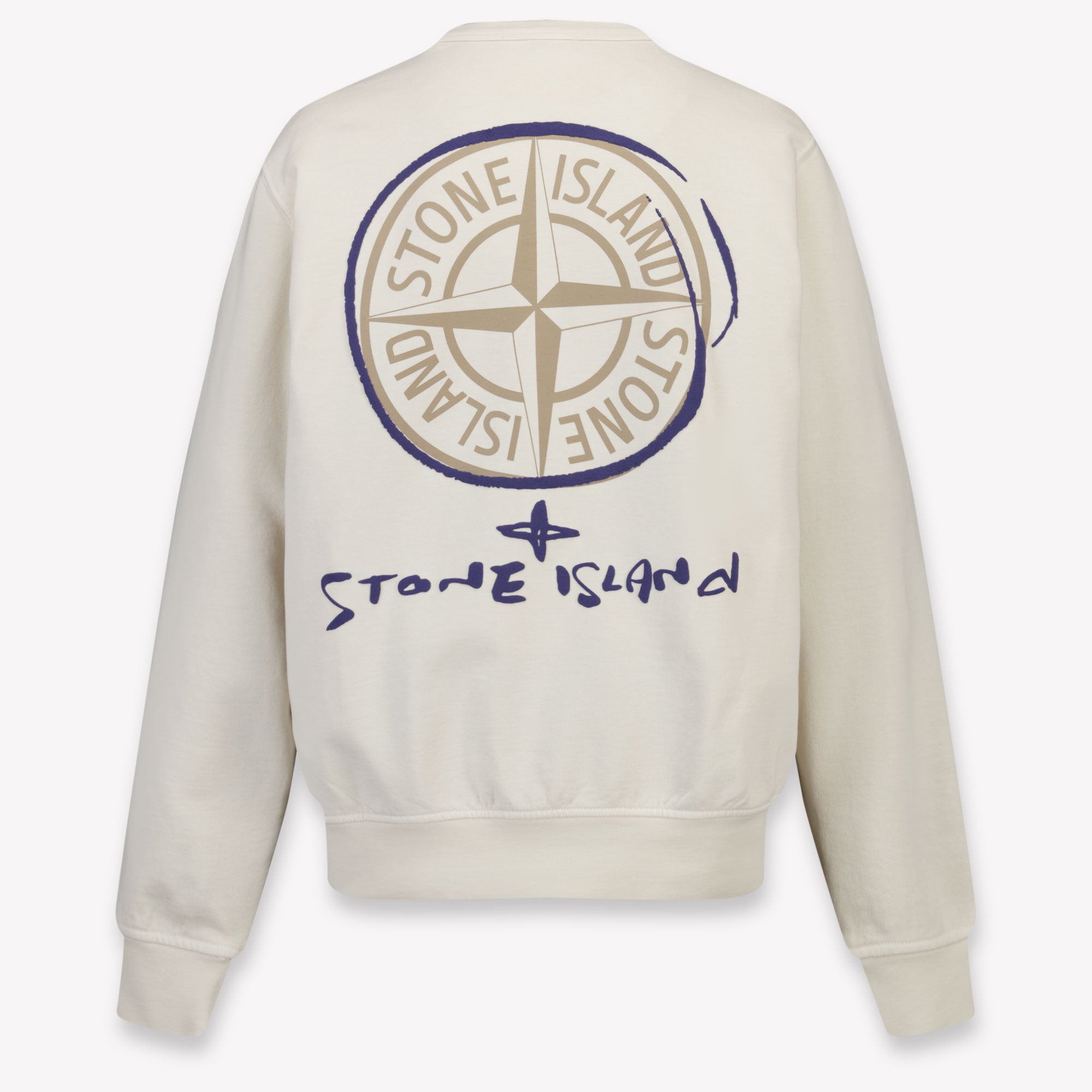 Stone Island Kinder Jongens Trui In Off White