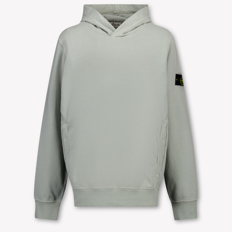 Stone Island Kinder Jongens Trui In Licht Grijs