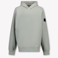 Stone Island Kids Boys Sweater In Light Gray