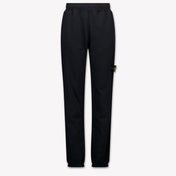 Stone Island Kids Boys Pants In Black