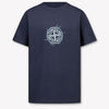 Stone Island Kids Boys T-Shirt In Navy