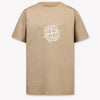 Stone Island Kids Boys T-Shirt In Light Gray