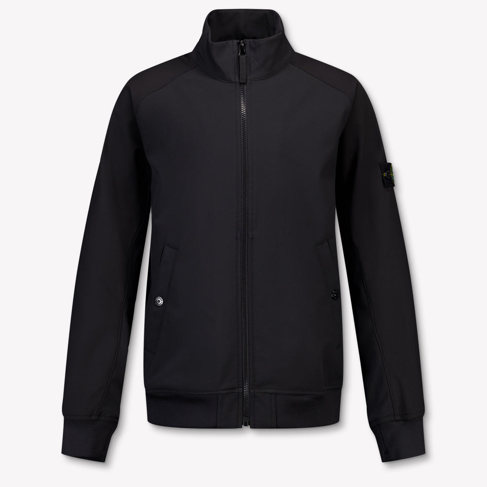 Stone Island Kids Boys In between jacket Black