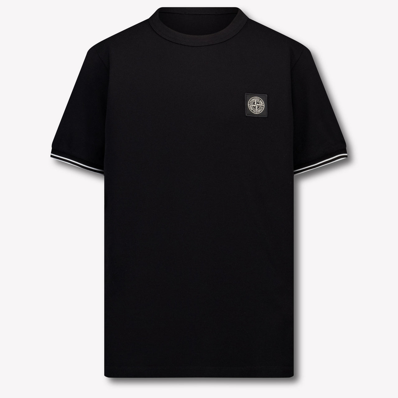 Stone Island Kids Boys T-Shirt In Black