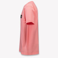 Stone Island Kids Boys T-Shirt In Red