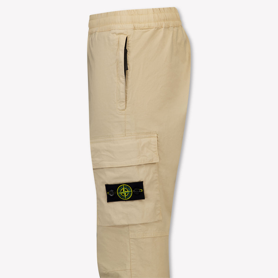 Stone Island Kinder Jongens Broek In Beige