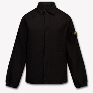 Stone Island Kinder Jongens Zomerjas In Zwart