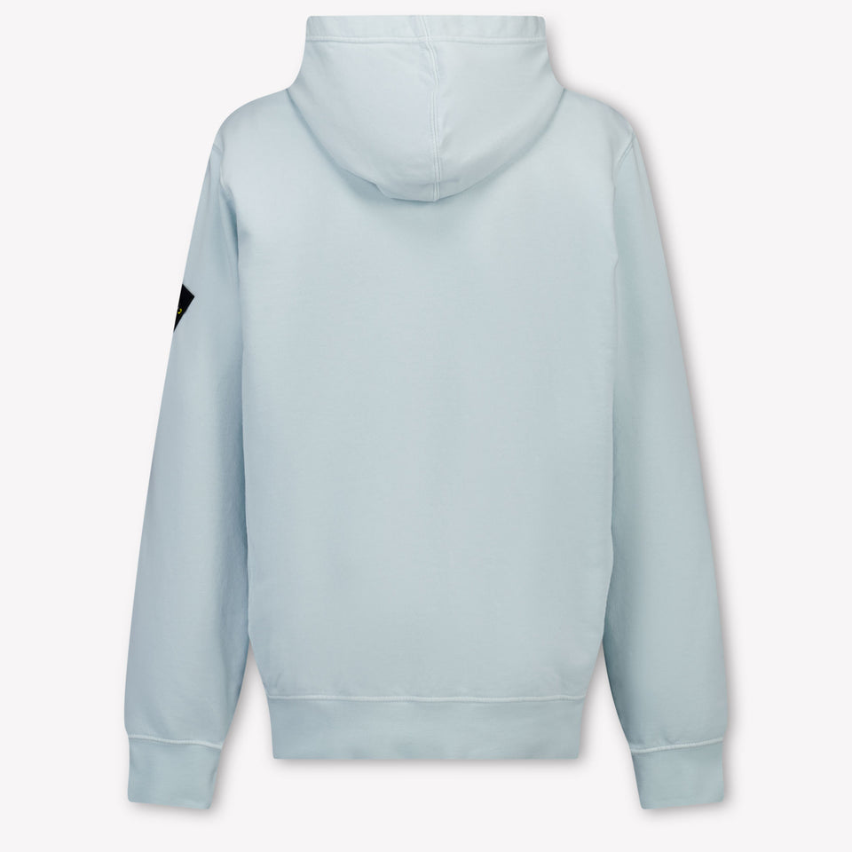 Stone Island Kids Boys Sweater In Light Blue
