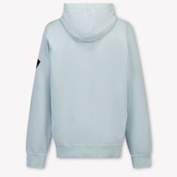 Stone Island Kids Boys Sweater In Light Blue