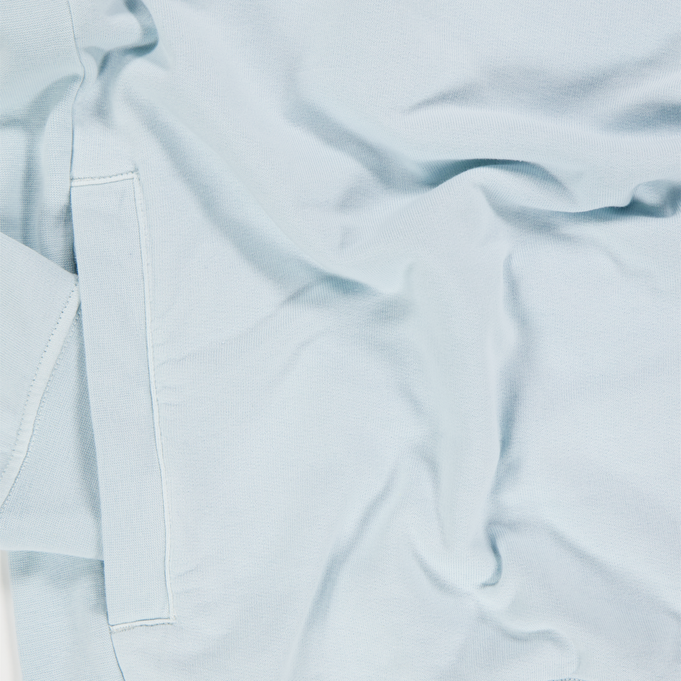 Stone Island Kids Boys Sweater In Light Blue