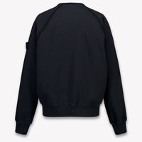 Stone Island Kids Boys Sweater In Black