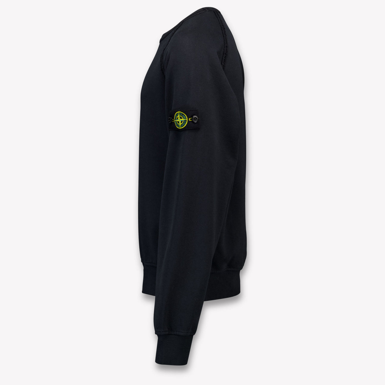 Stone Island Kids Boys Sweater In Black