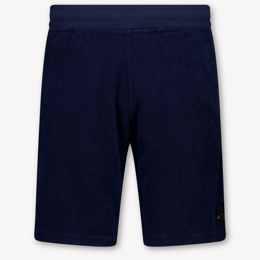 Stone Island Kinder Jongens Shorts In Blauw