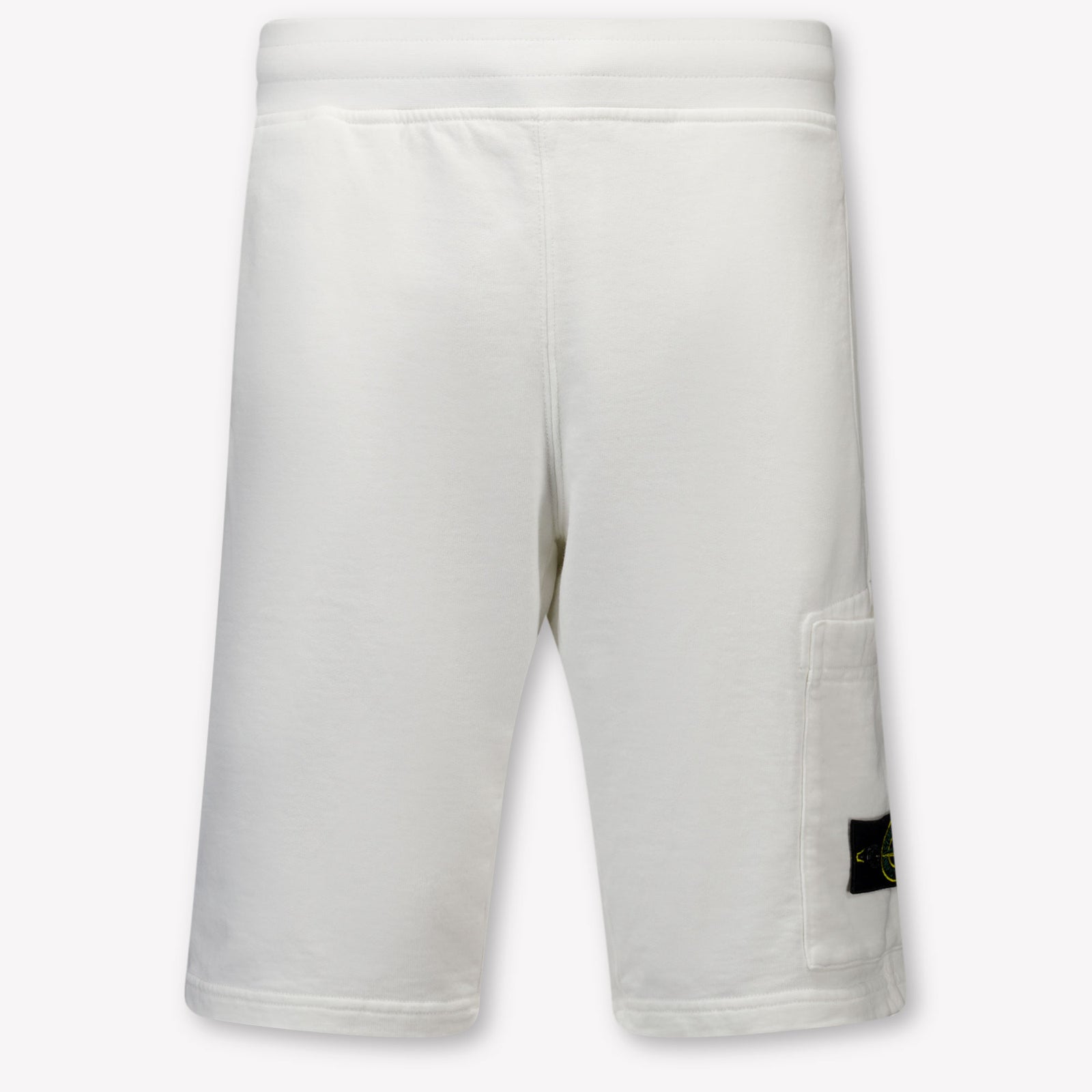 Stone Island Kids Boys Shorts In White