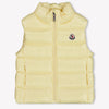 Moncler Ghany Baby Meisjes Bodywarmer In Geel