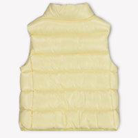Moncler Ghany Baby Meisjes Bodywarmer In Geel