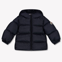 Moncler Sharon Baby Unisex Jackets In Navy