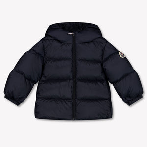 Moncler Sharon Baby Unisex Jackets In Navy