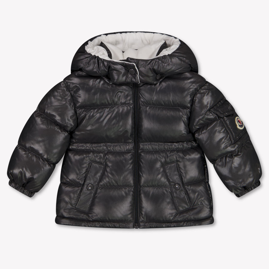 Moncler Maire Baby Meisjes Winterjas In Antraciet