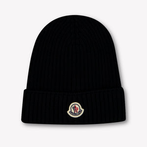 Moncler Kids Boys Hat In Black