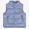 Moncler Bernard Baby Jongens Bodywarmer In Licht Blauw
