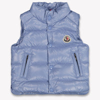 Moncler Bernard Baby Jongens Bodywarmer In Licht Blauw
