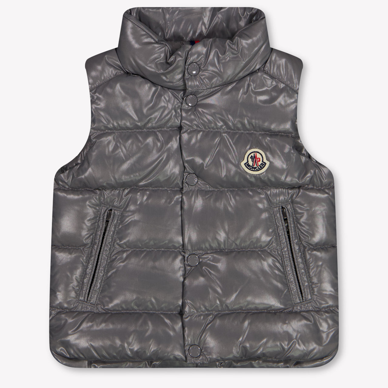 Moncler Bernard Baby Jongens Bodywarmer In Grijs