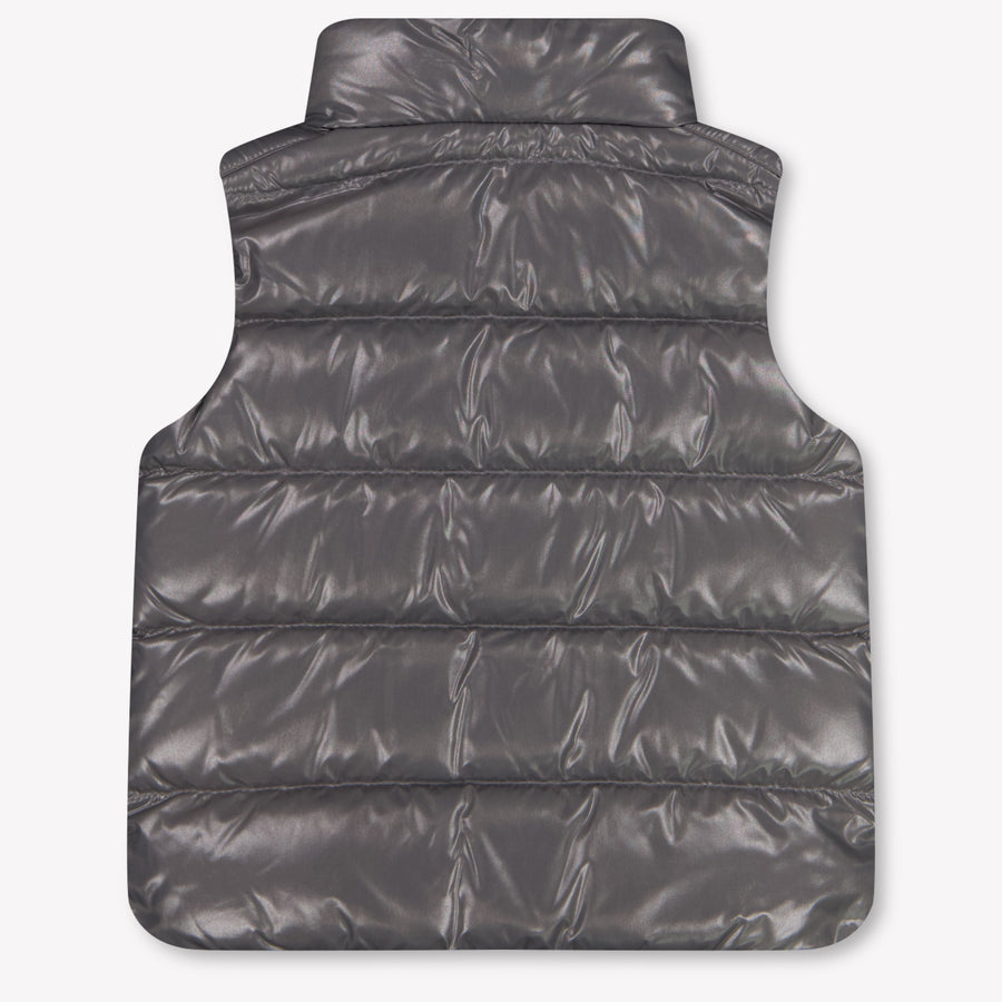 Moncler Bernard Baby Jongens Bodywarmer In Grijs