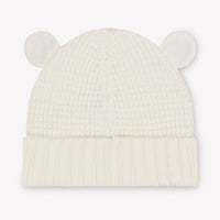 Moncler Baby Unisex Hat In OffWhite