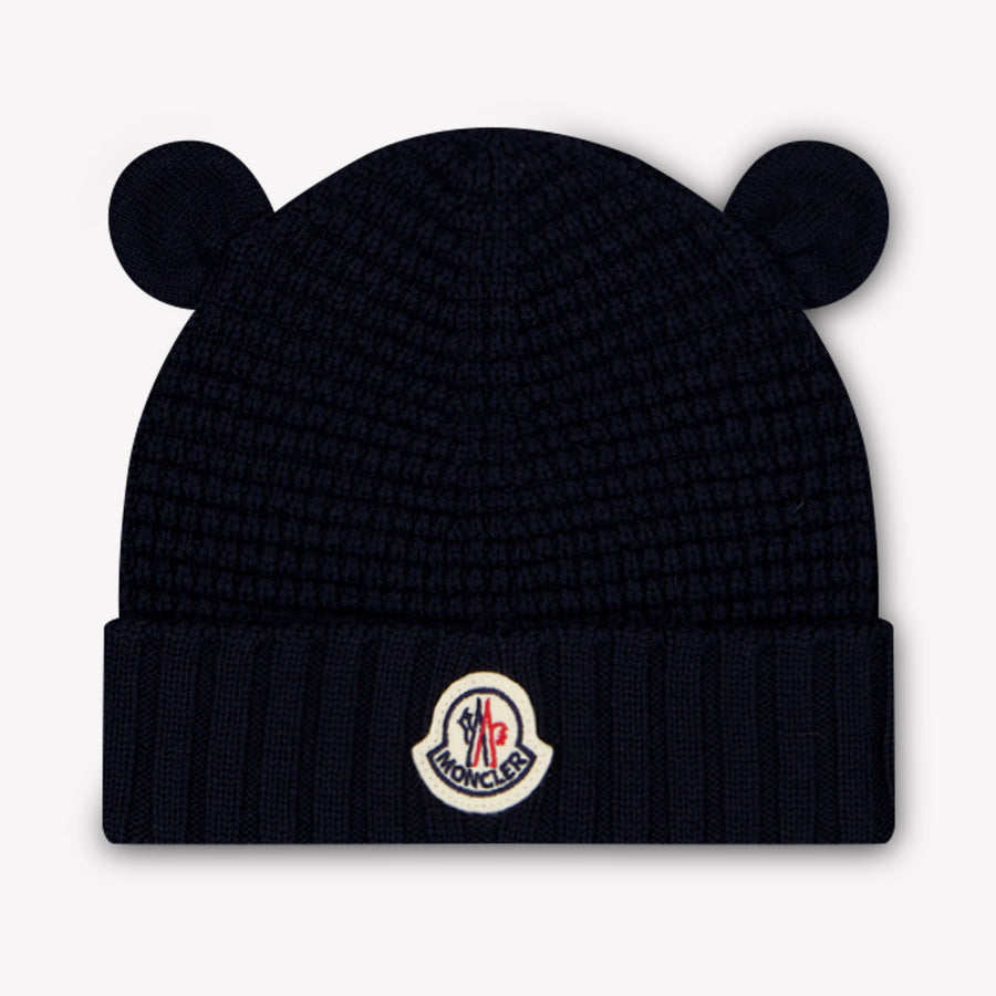 Moncler Baby Unisex Muts In Navy
